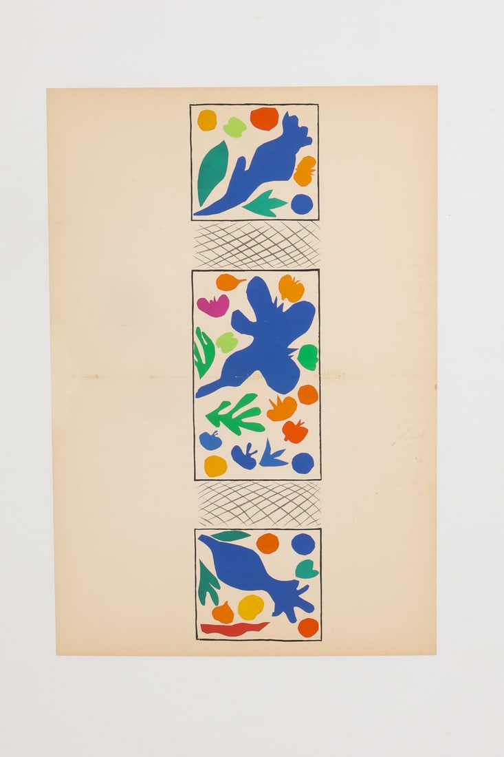 AFTER MATISSE PRINT - 2
