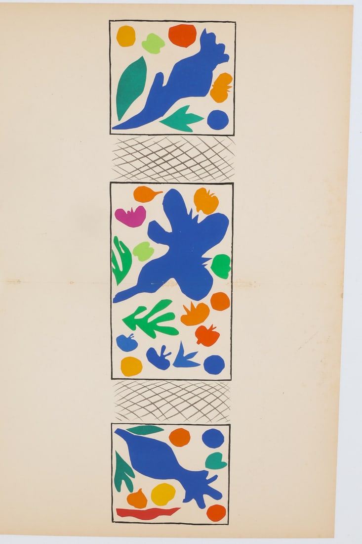 AFTER MATISSE PRINT - 3