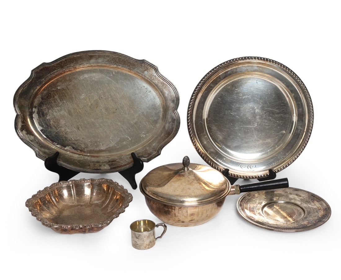 VINTAGE SILVERPLATE GROUPING (1 of 19)