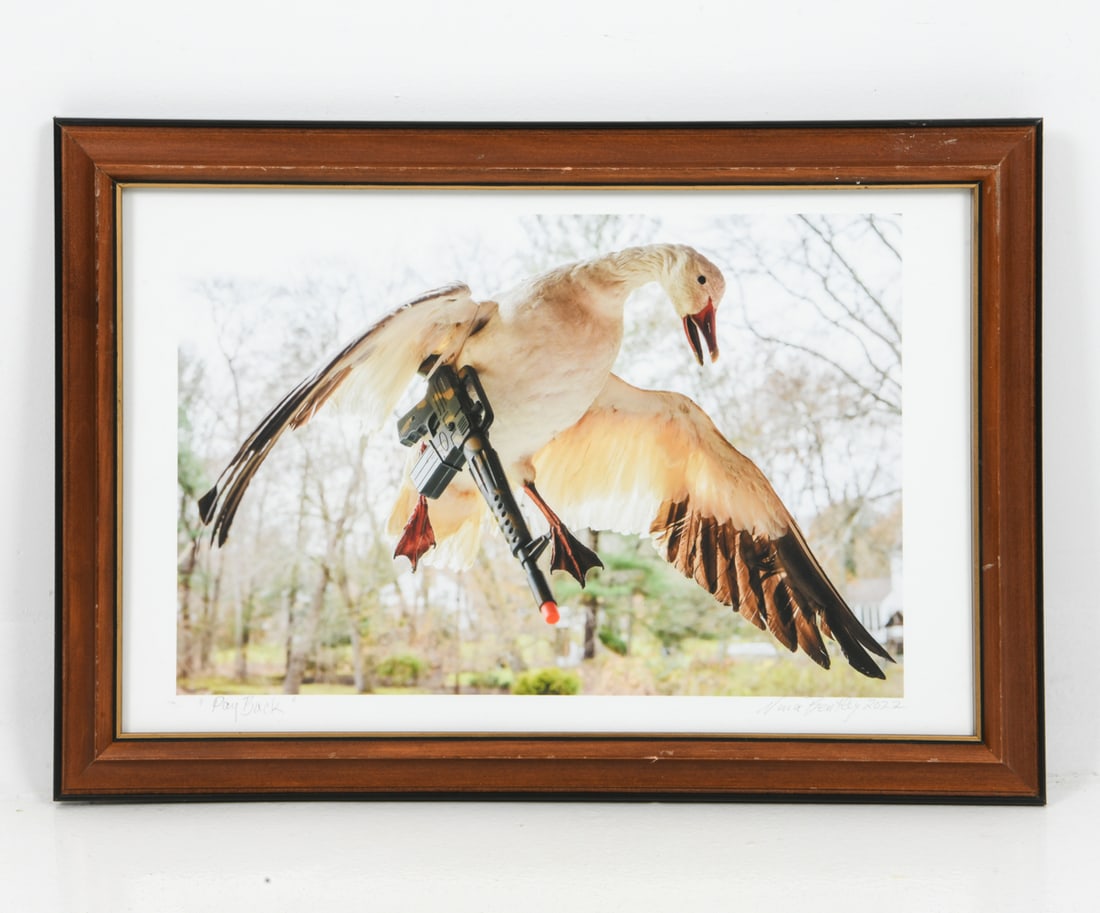 NINA BENTLEY (B. 1939) GOOSE PAYBACK PHOTO PRINT (1 of 6)