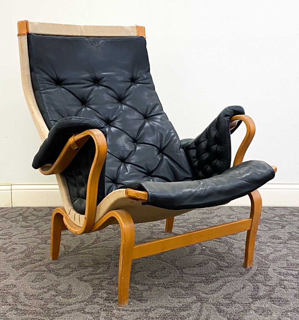 BRUNO MATHSSON FOR DUX PERNILLA LOUNGE CHAIR (1 of 13)