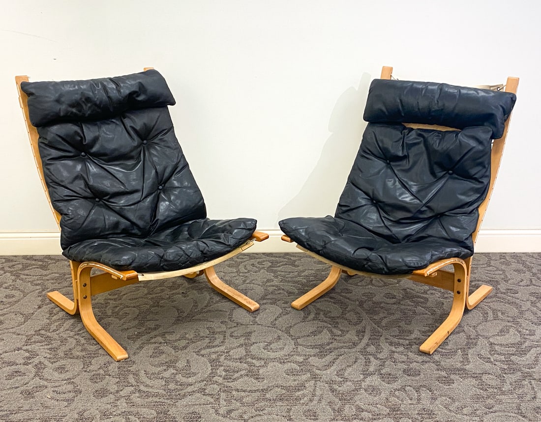 PAIR OF INGMAR RELLING FOR WESTNOFA SIESTA CHAIRS (1 of 13)
