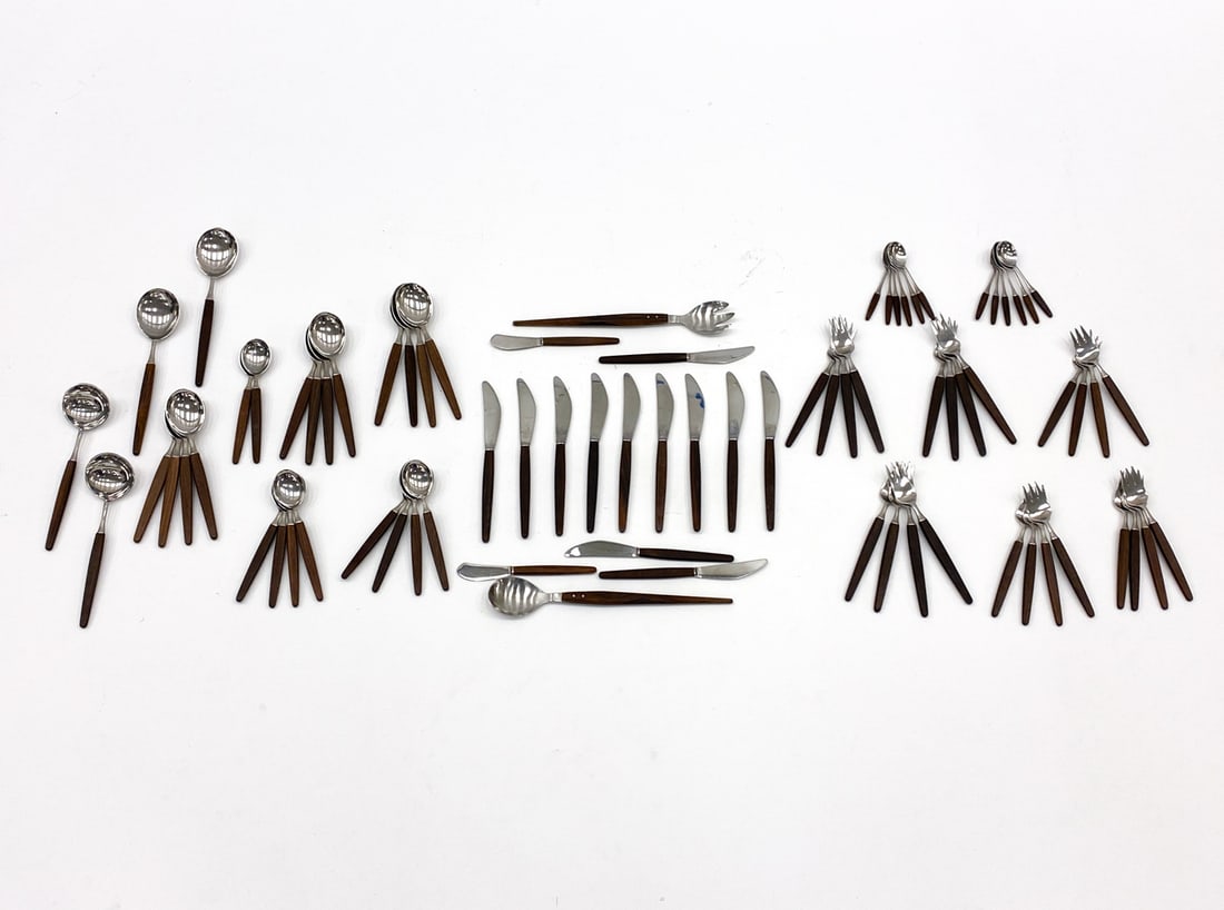 ECKHOFF DANISH FLATWARE GROUPING (1 of 10)