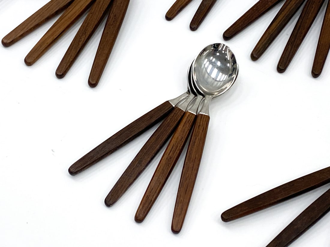 ECKHOFF DANISH FLATWARE GROUPING - 7