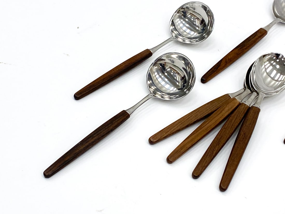 ECKHOFF DANISH FLATWARE GROUPING - 8