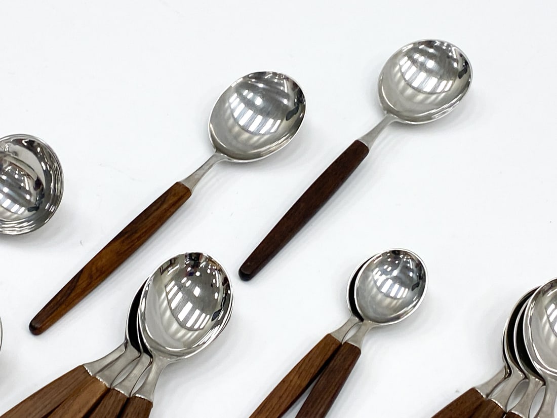 ECKHOFF DANISH FLATWARE GROUPING - 9