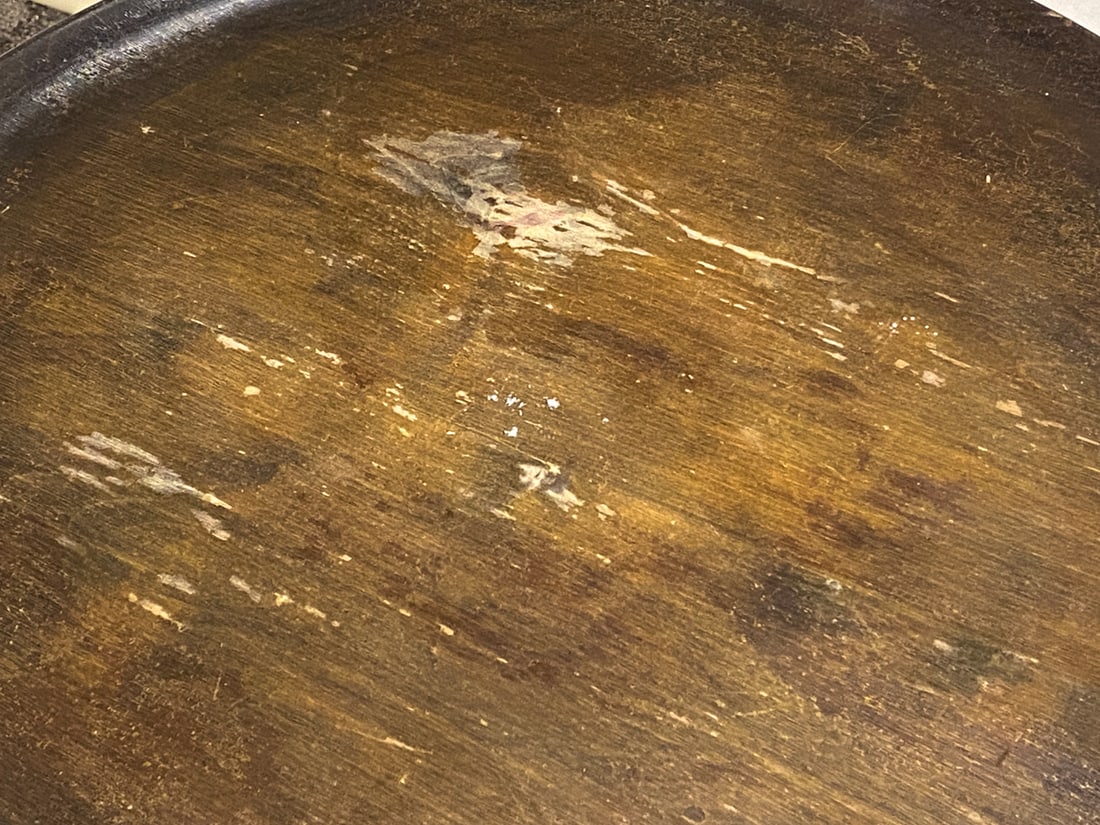 MID-CENTURY SCANDINAVIAN BEECH SIDE TABLE - 4