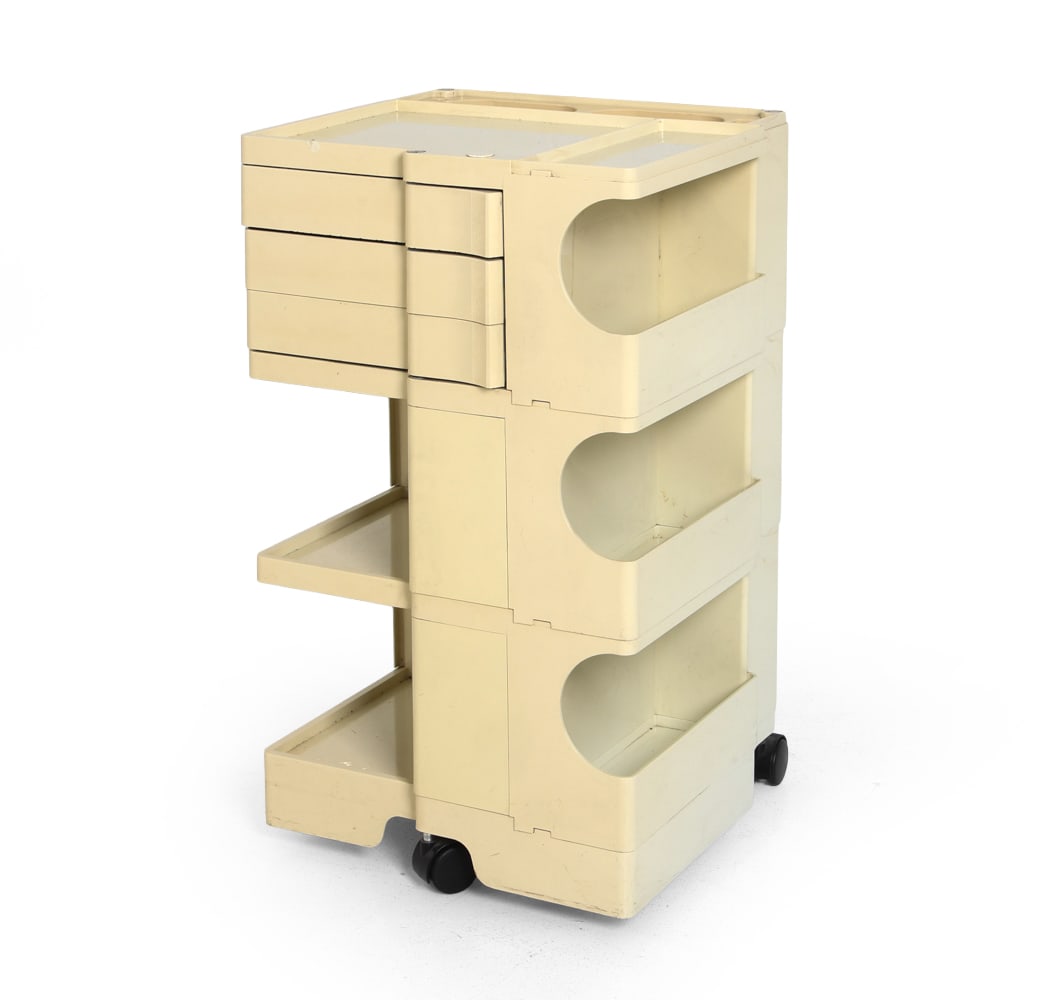 JOE COLOMBO PLASTIC BOBY OFFICE CART C. 1960S (1 of 15)