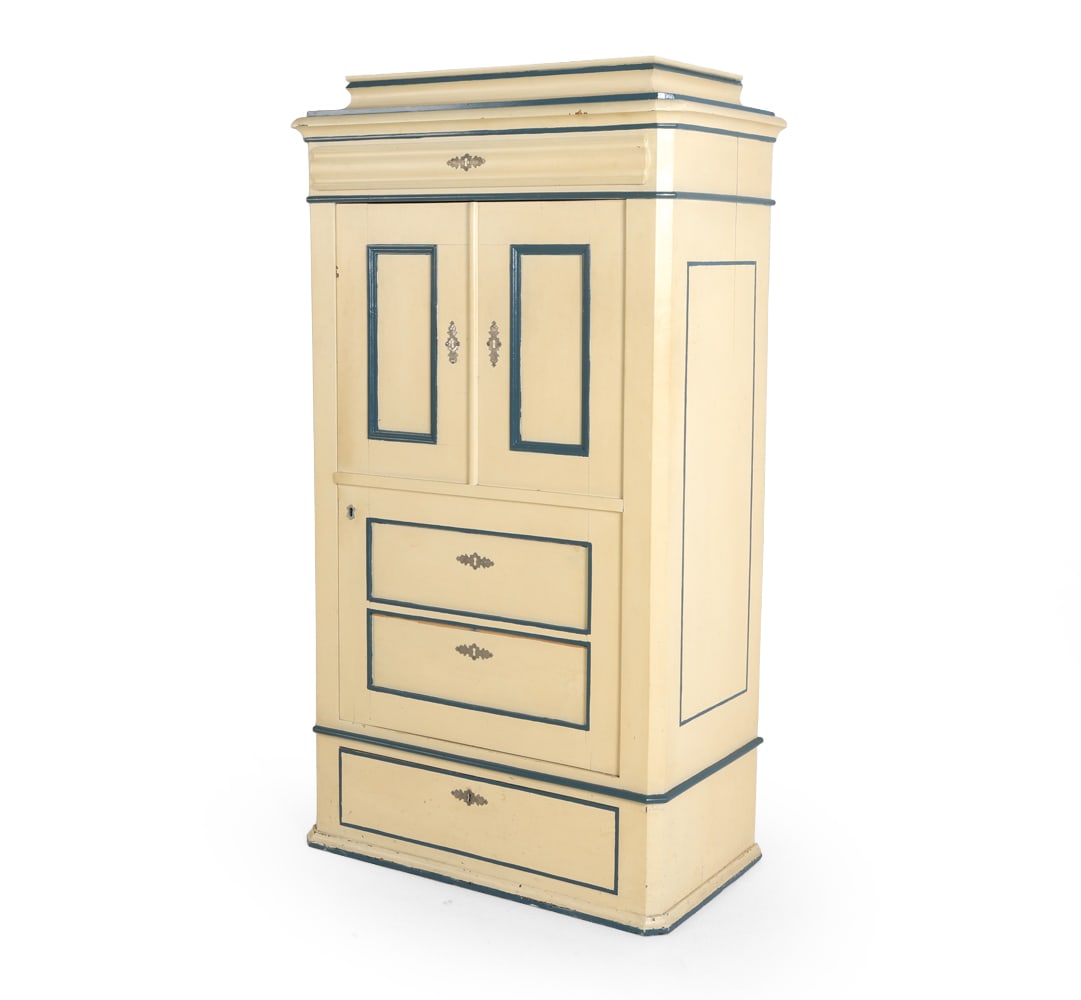 SCANDINAVIAN PAINTED CABINET (1 of 19)