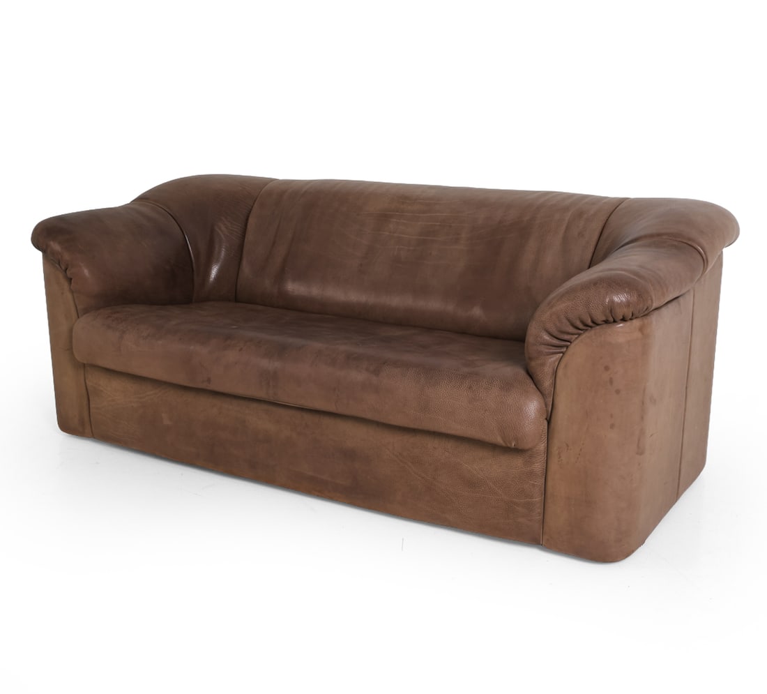 DE SEDE DS-95 SWISS LEATHER SOFA C. 1970S (1 of 19)