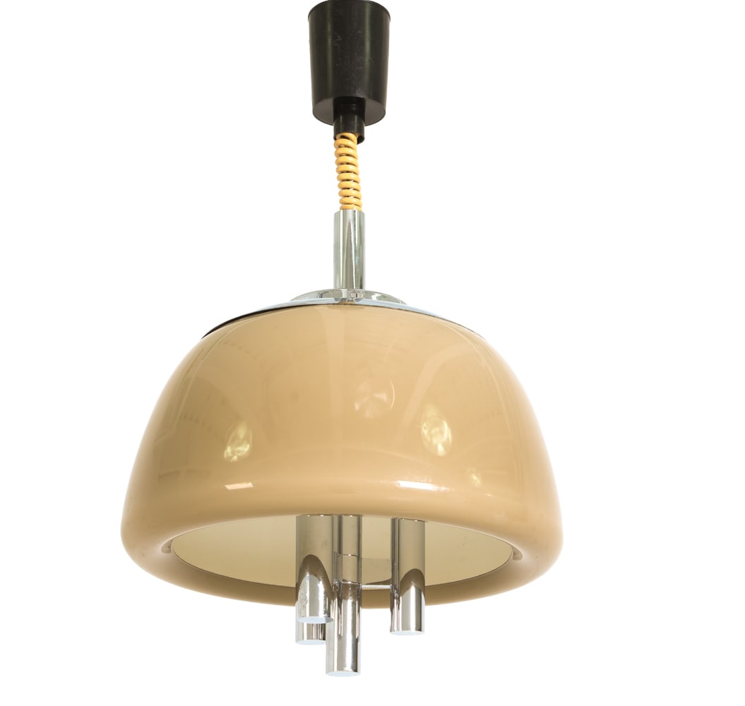 GUZZINI MEBLO BUD PENDANT LIGHT C. 1970S (1 of 11)