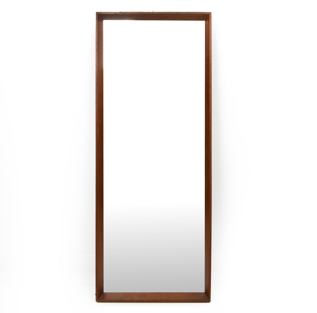 AKSEL KJERSGAARD DANISH TEAK MIRROR C. 1950S (1 of 7)