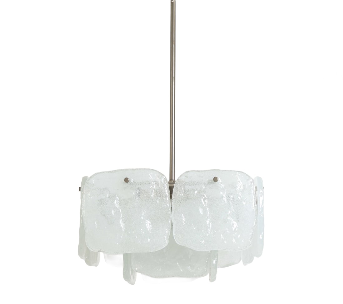 KALMAR FRANKEN AUSTRIAN ICE GLASS PENDANT LIGHT (1 of 17)