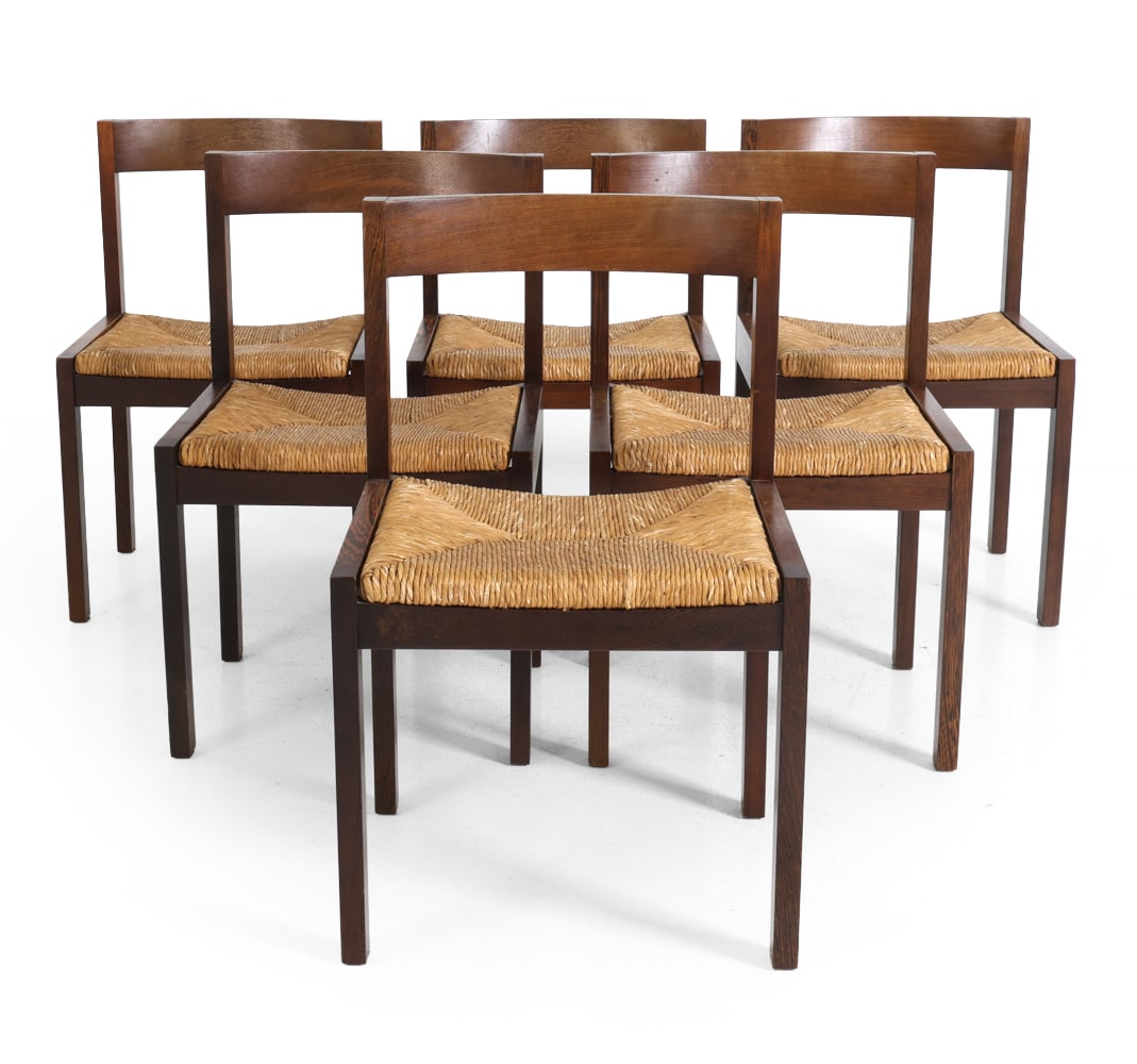 (6) GERARD GEYTENBEEK DUTCH DINING CHAIRS C. 1960S (1 of 17)