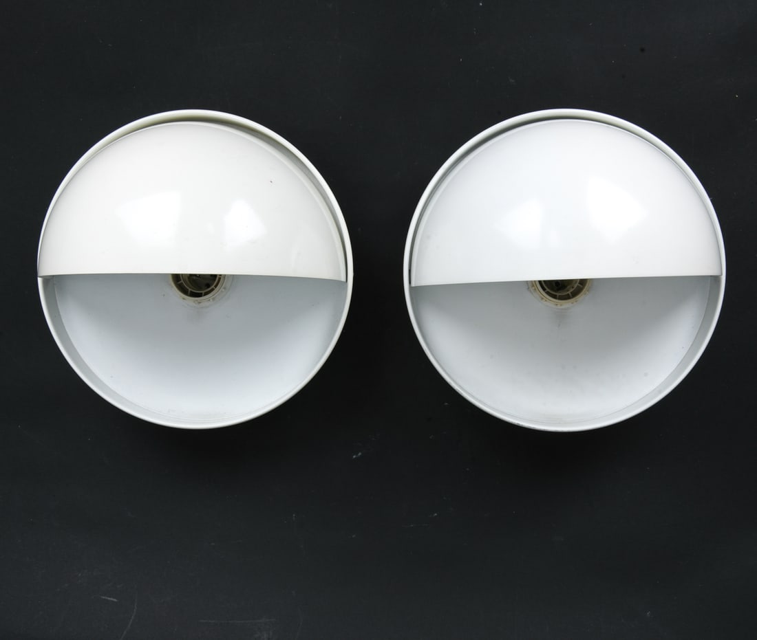 DIJKSTRA ECLIPSE DUTCH WALL SCONCES C. 1970S - 2