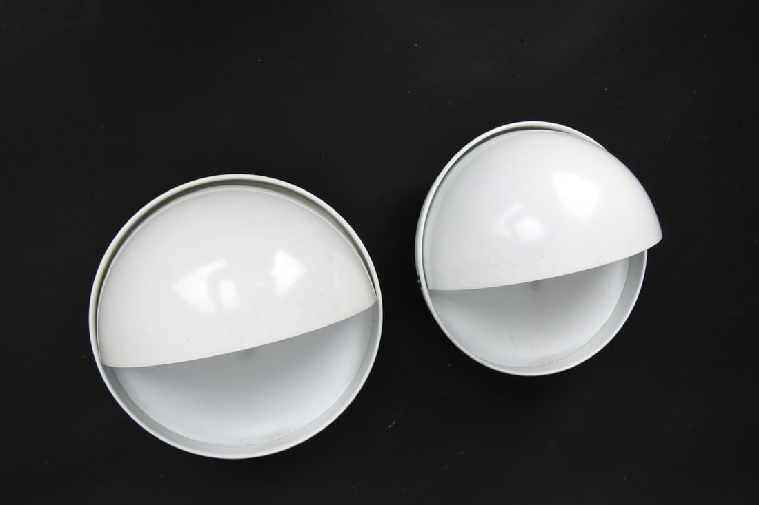 DIJKSTRA ECLIPSE DUTCH WALL SCONCES C. 1970S - 3