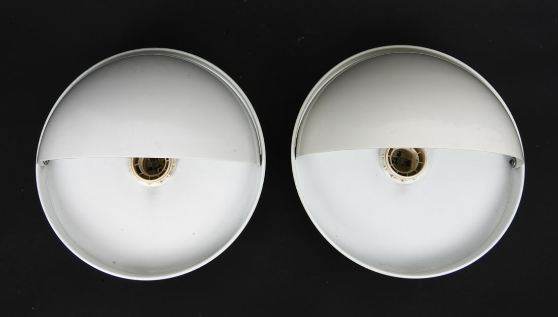 DIJKSTRA ECLIPSE DUTCH WALL SCONCES C. 1970S - 9