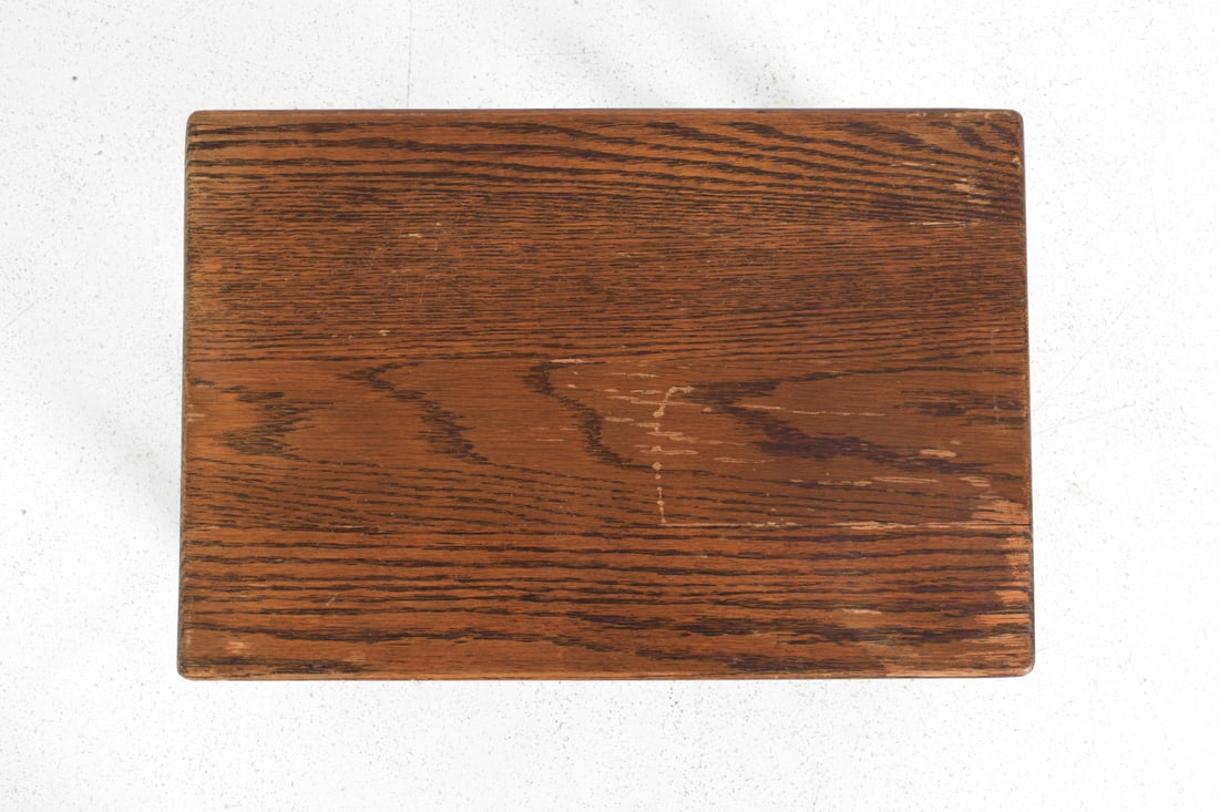 DANISH OAK NESTING STOOLS C. 1950S - 7