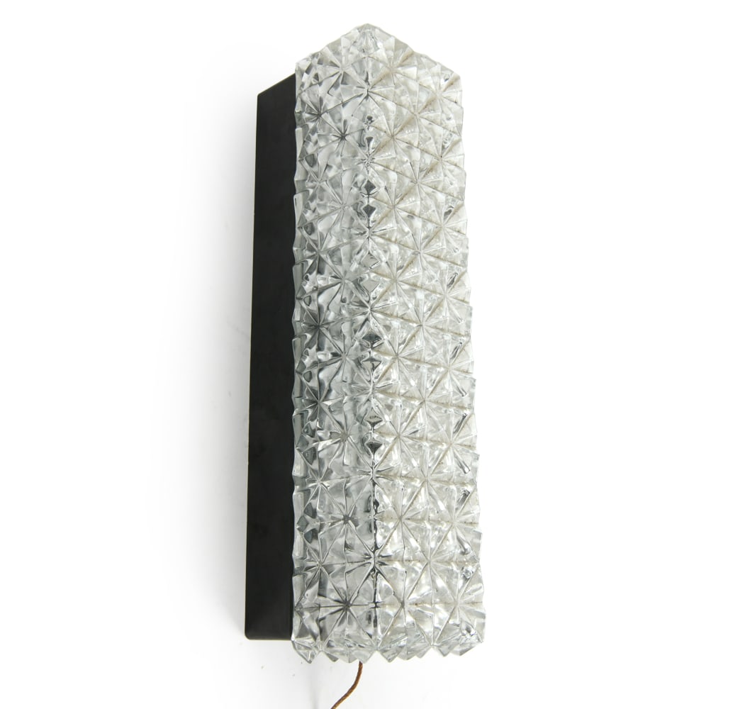 KAISER LEUCHTEN GERMAN GLASS WALL SCONCE C. 1960S (1 of 18)