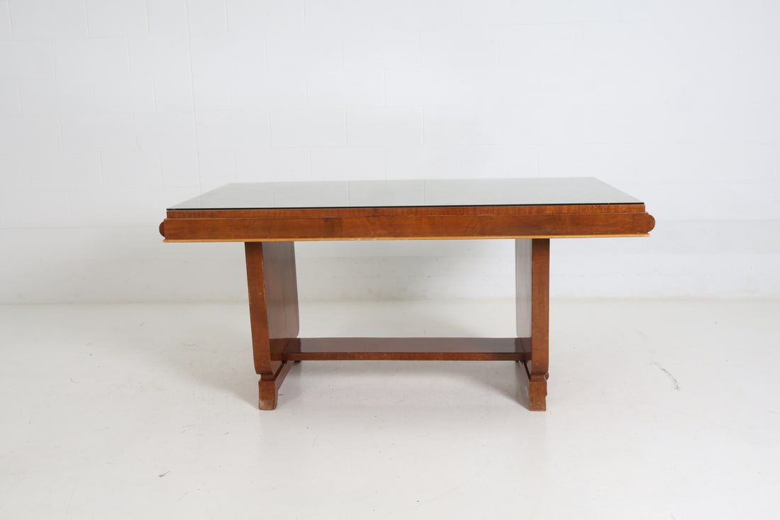FRENCH ART DECO STYLE DINING TABLE - 4