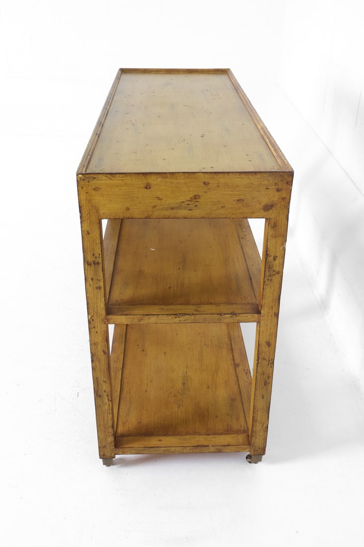 FRENCH PINE CONSOLE TABLE - 5