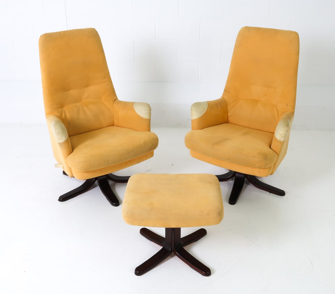 ATTR. SODERBERGS SWEDISH LOUNGE CHAIRS - 2