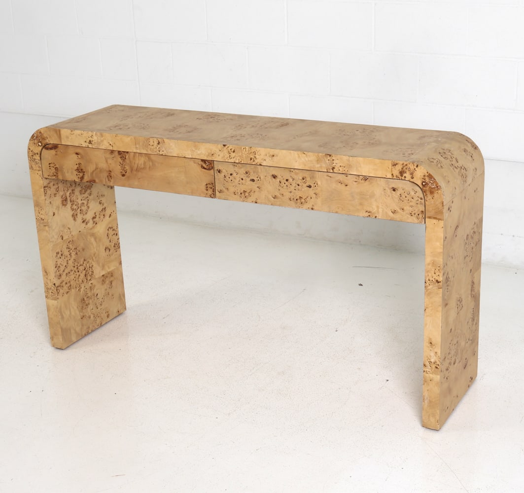 ASH BURL CONSOLE TABLE - 2