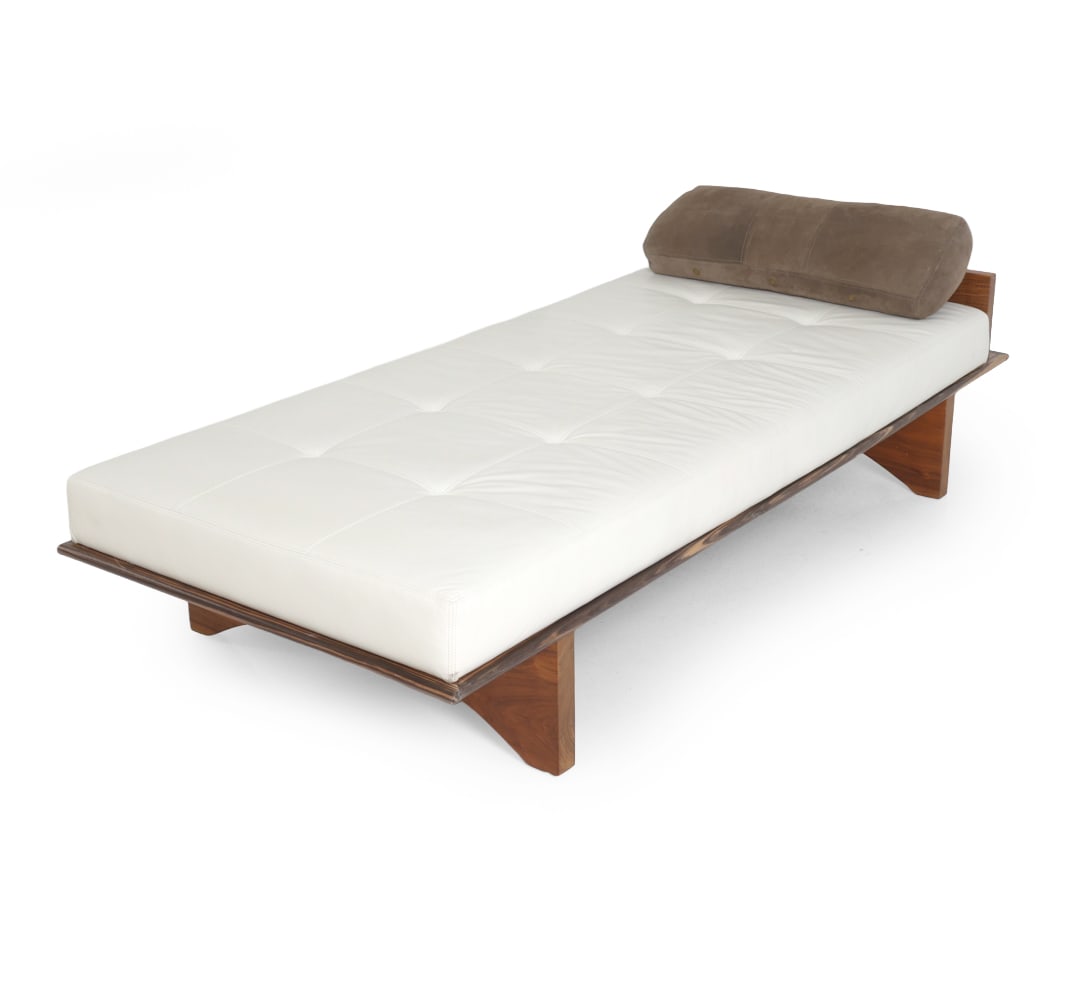 GRETE JALK STYLE EBONY & LEATHER DAYBED (1 of 15)