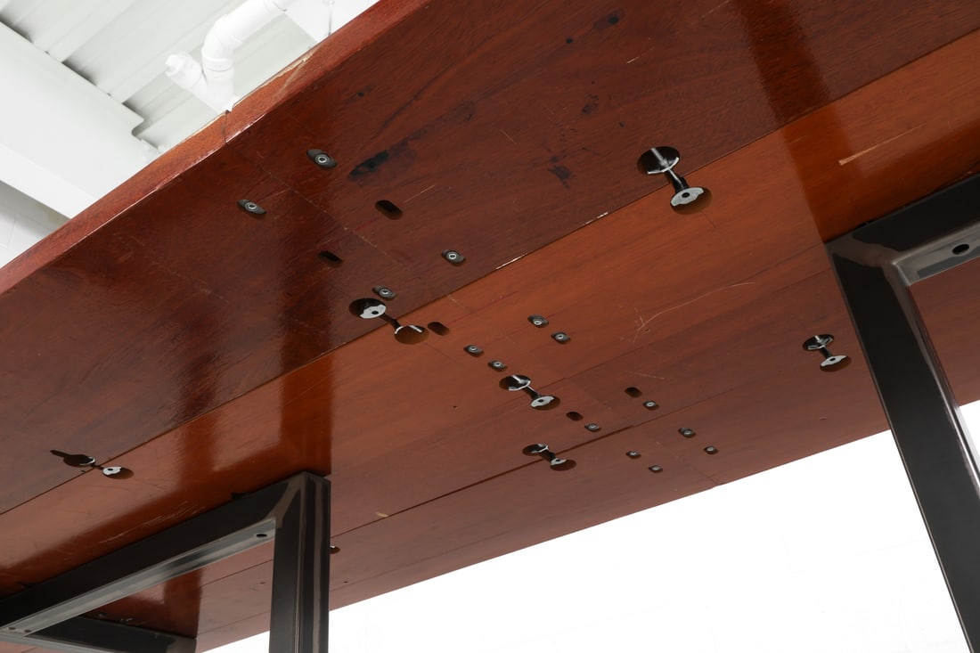 MAHOGANY DINING TABLE - 16