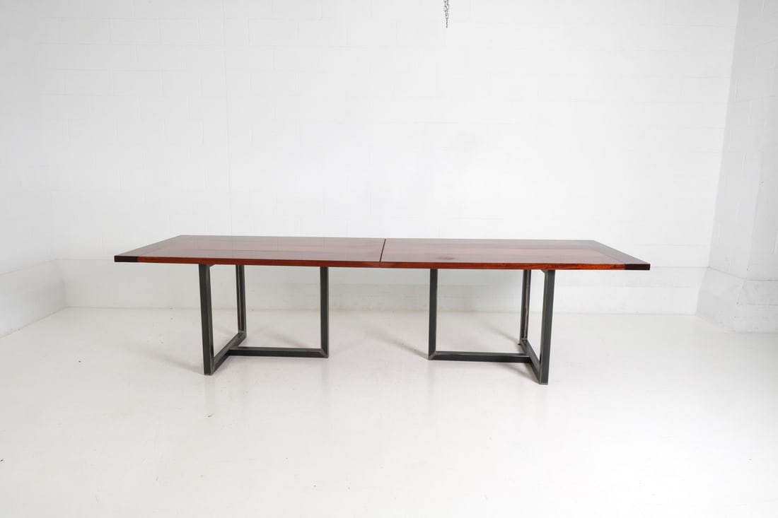 MAHOGANY DINING TABLE - 3