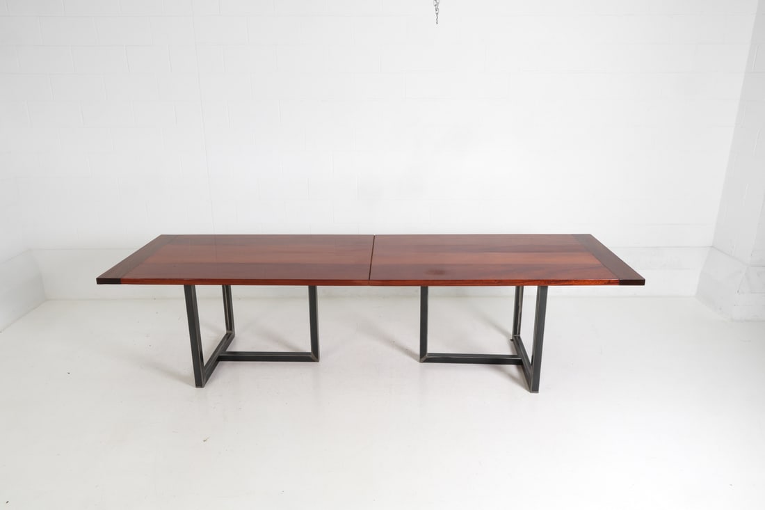 MAHOGANY DINING TABLE - 4