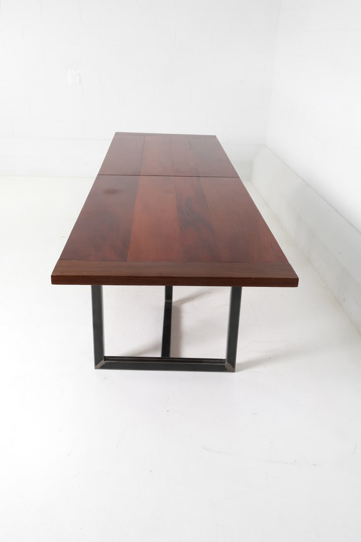 MAHOGANY DINING TABLE - 5