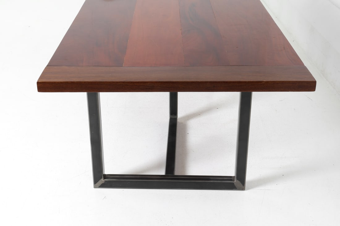 MAHOGANY DINING TABLE - 6