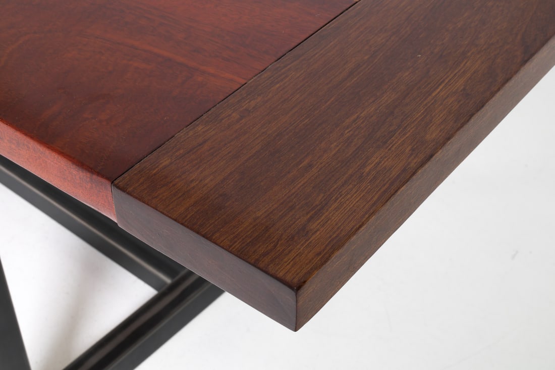 MAHOGANY DINING TABLE - 7