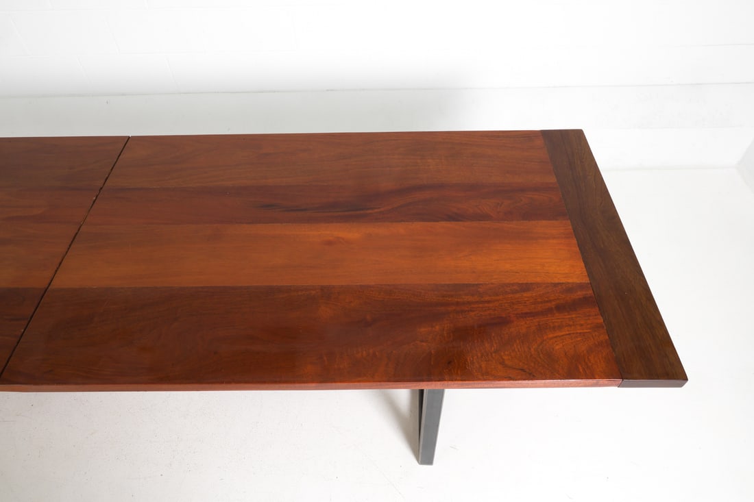 MAHOGANY DINING TABLE - 8