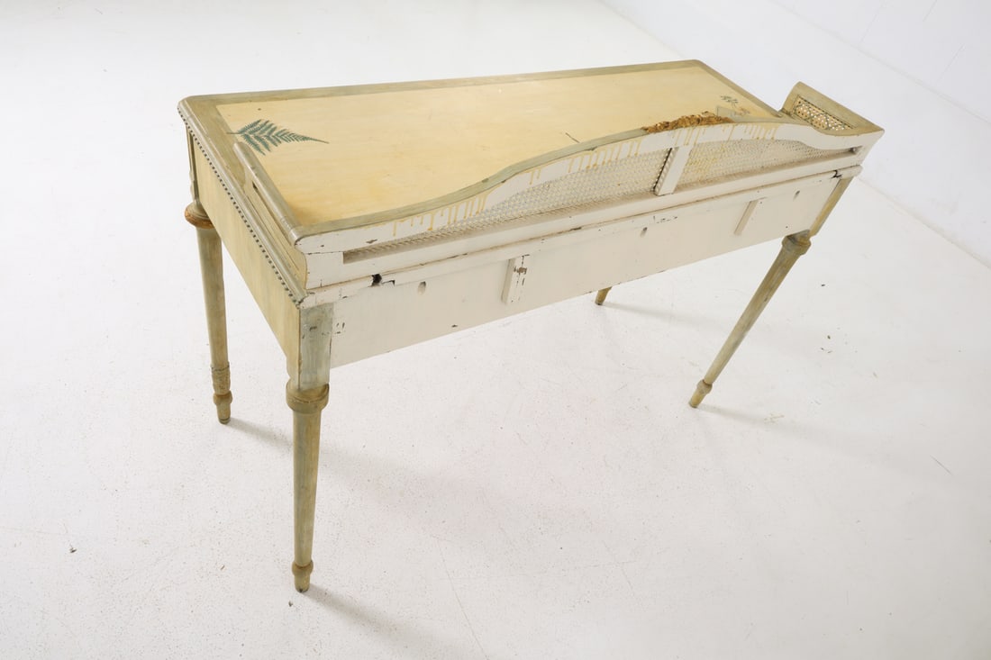 PAINT DECORATED VANITY DESK - 15