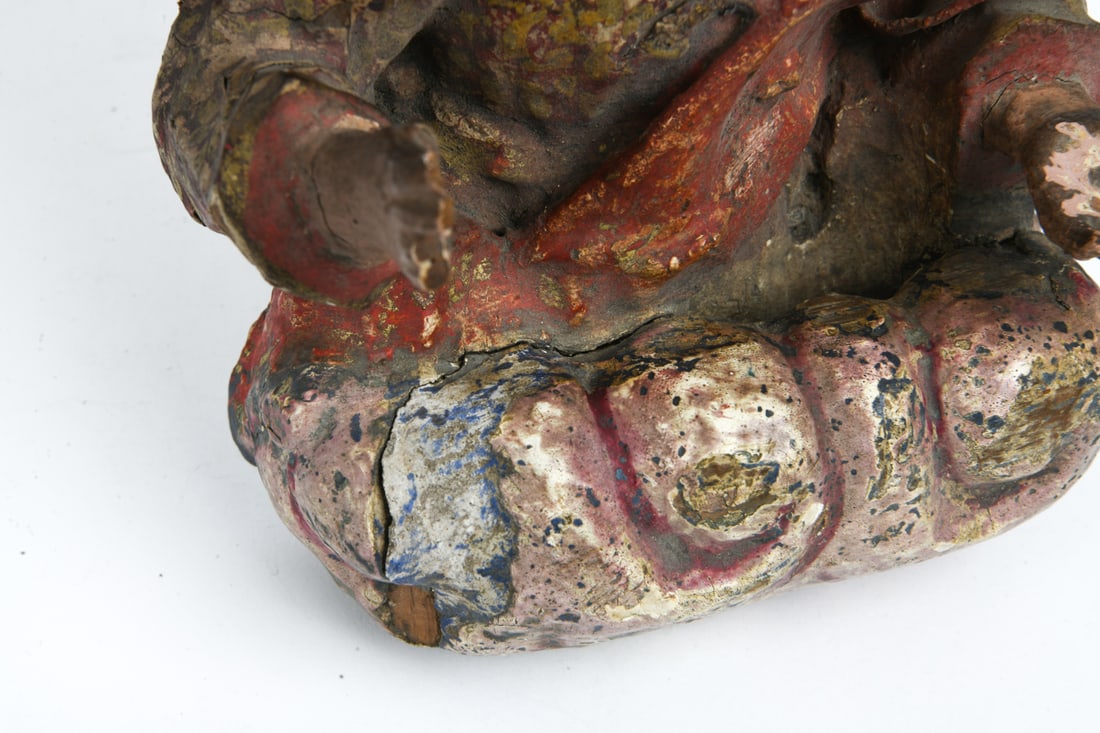 ANTIQUE SANTOS STATUE - 13