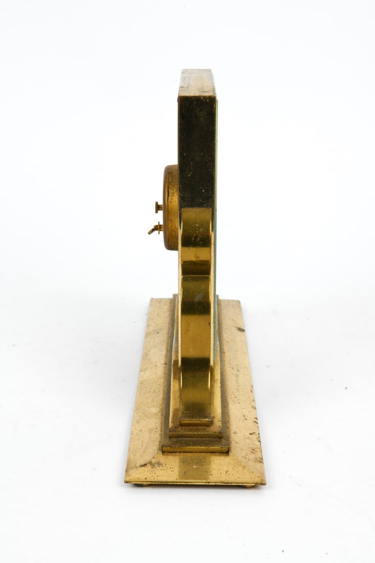 TIFFANY AND CO BRASS CLOCK - 10