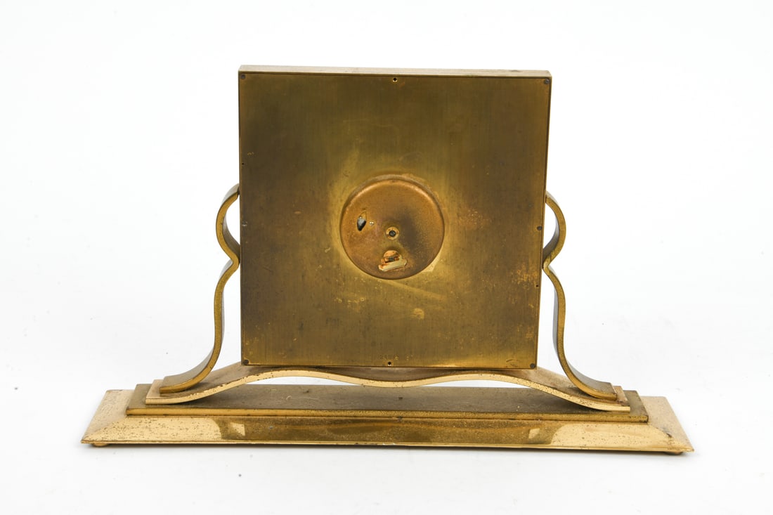 TIFFANY AND CO BRASS CLOCK - 11