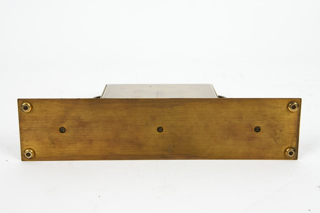 TIFFANY AND CO BRASS CLOCK - 13