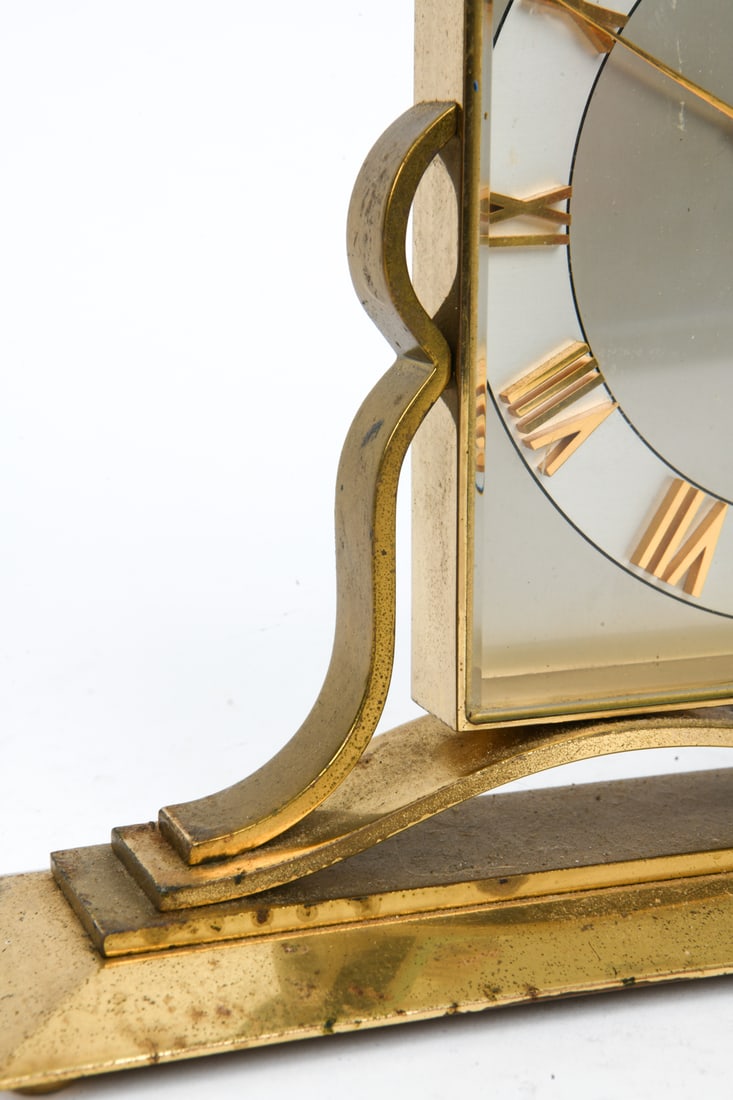 TIFFANY AND CO BRASS CLOCK - 9