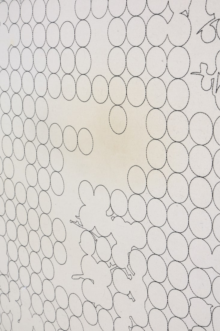 KING SIZE HEADBOARD W EAMES FABRIC - 10