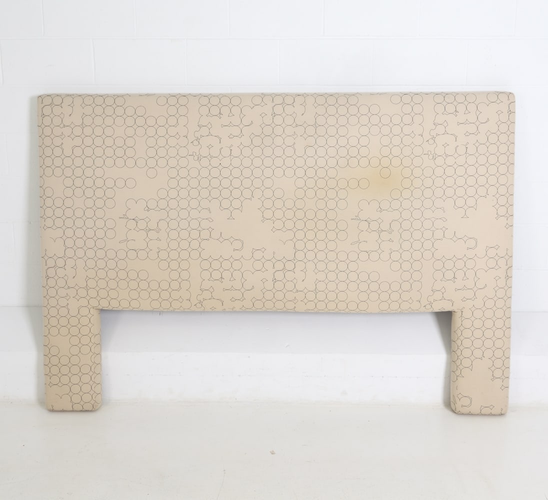 KING SIZE HEADBOARD W EAMES FABRIC - 2