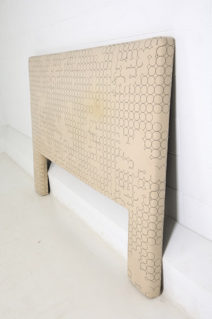 KING SIZE HEADBOARD W EAMES FABRIC - 4