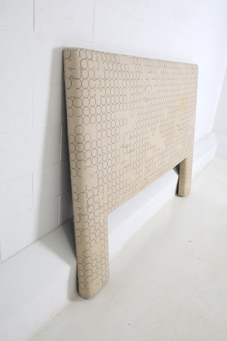 KING SIZE HEADBOARD W EAMES FABRIC - 8