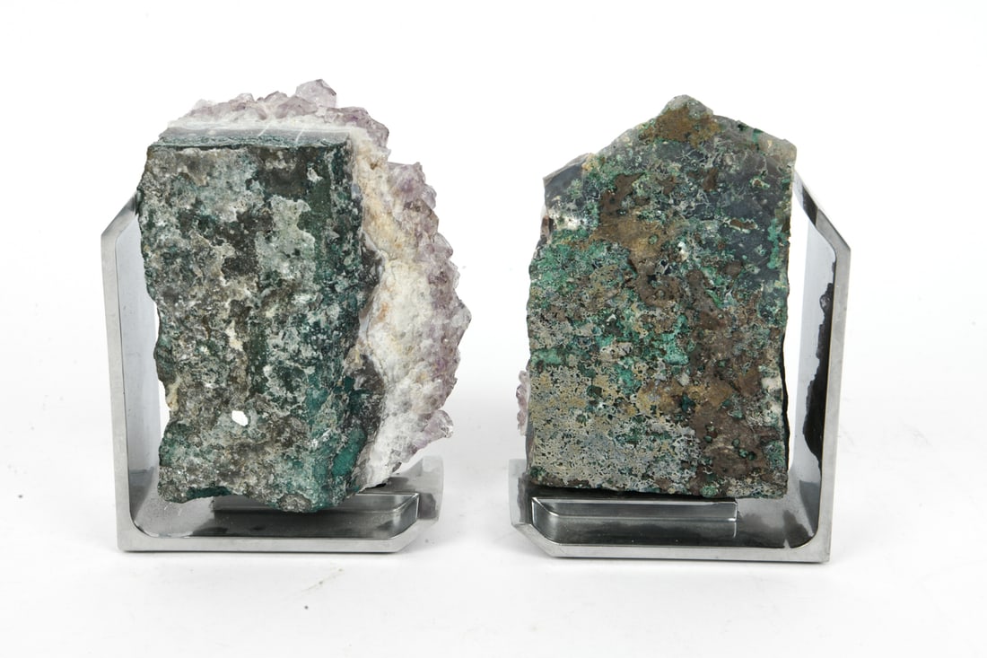AMETHYST CLUSTER BOOKENDS BY RABLABS NYC - 10