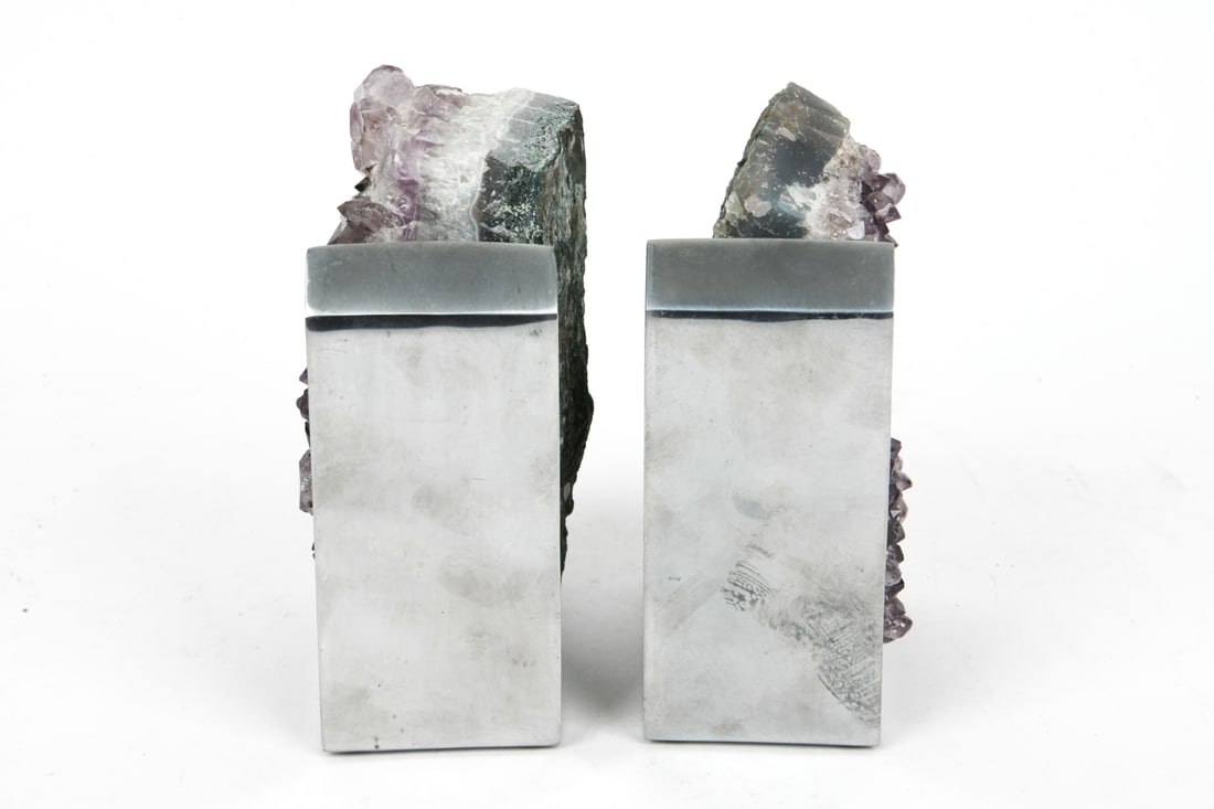 AMETHYST CLUSTER BOOKENDS BY RABLABS NYC - 11