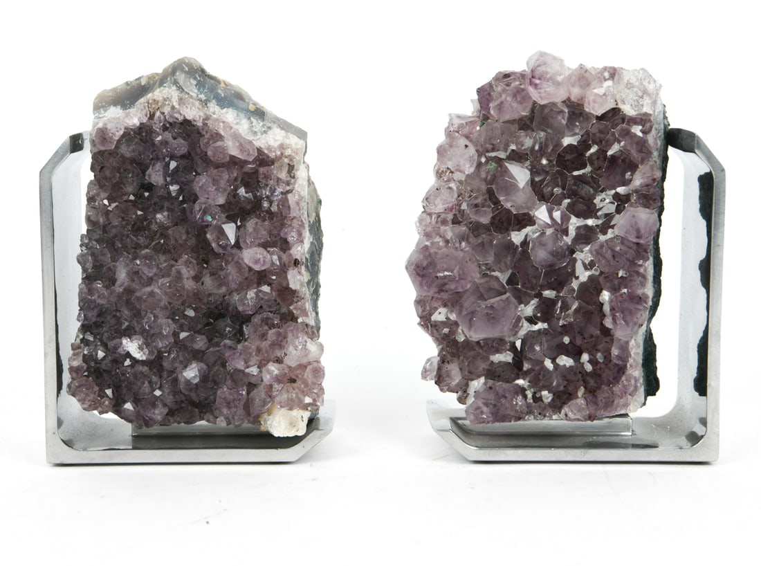 AMETHYST CLUSTER BOOKENDS BY RABLABS NYC - 2