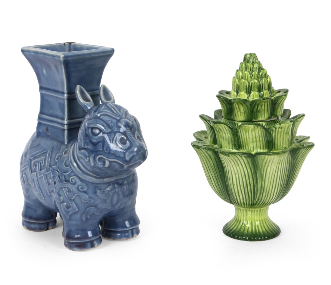 DECORATIVE CERAMICS GROUPING (1 of 13)