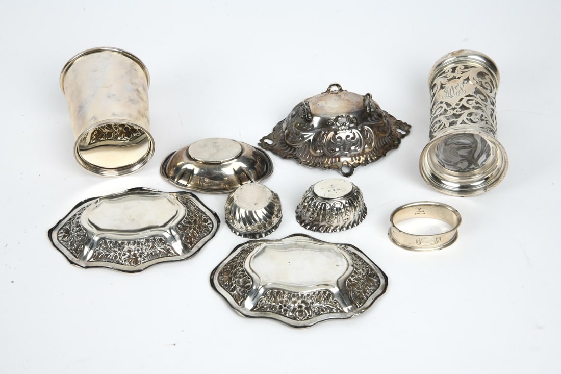 STERLING SILVER GROUPING - 17